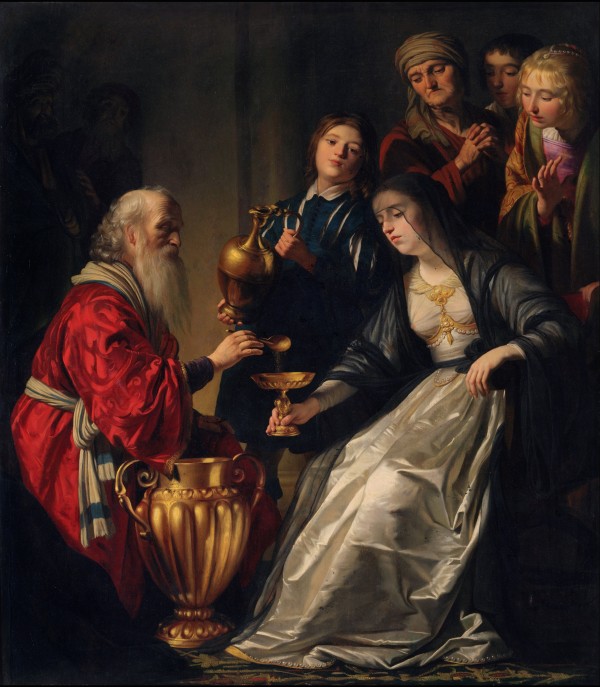 Royal scene by Gerrit van Honthorst